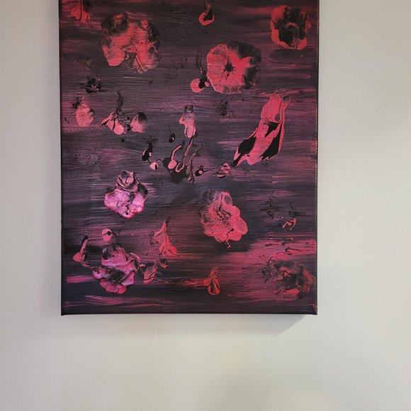 Air Blower Acrylic Pouring Painting - Picture 3 of 11